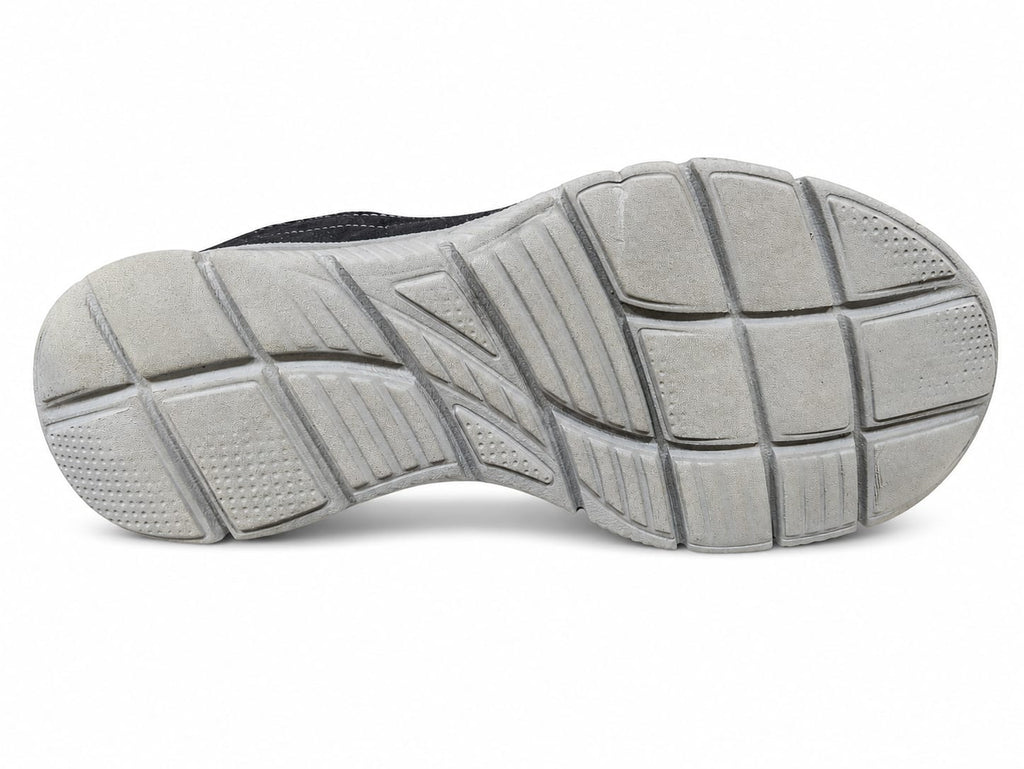 Skechers Men's Black Leather Casual Shoes | Comfortable Everyday Wear