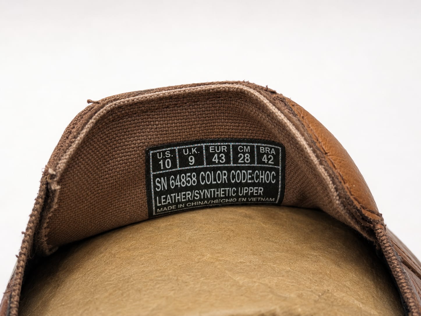 Skechers Men's Brown Leather Casual Shoes | Comfortable Everyday Wear
