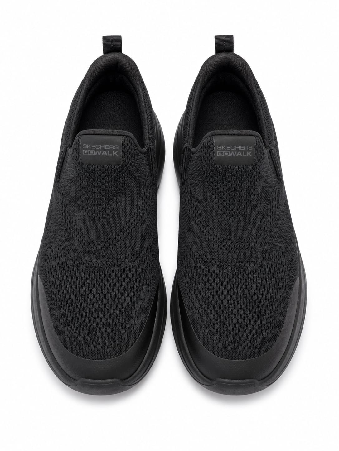 Skechers Men's Black Breathable Casual Shoes | Soft Comfortable Everyday Sneakers