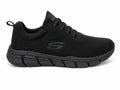 Skechers Men's Black Sports Shoes | Lightweight Running & Training Sneakers