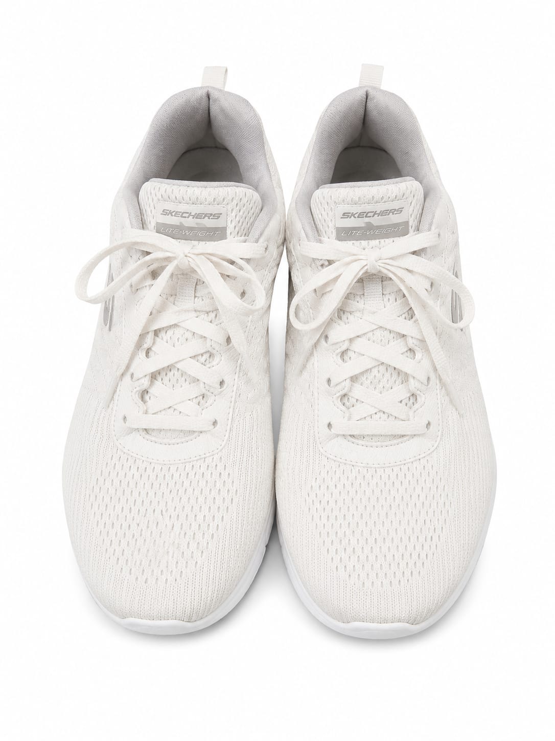 Skechers Women's White Casual Shoes | Lightweight Comfortable Walking Sneakers