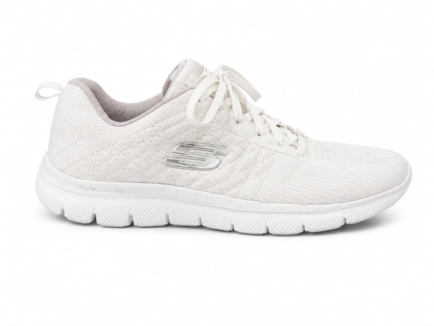Skechers Women's White Casual Shoes | Lightweight Comfortable Walking Sneakers