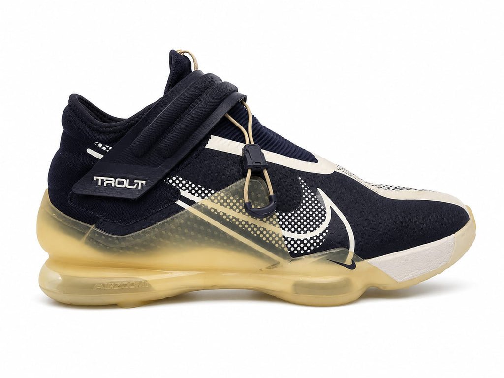 Nike Force Zoom Trout 7 Baseball Cleats Men’s | Black & White Athletic Sports Shoes – Premium Pre-Owned