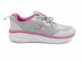 Skechers Edgeride Smooth Journey Women's Sneakers | Grey Charcoal & Pink