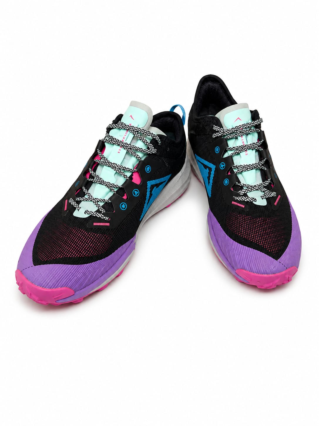 Nike Air Zoom Terra Kiger 8 Trail Running Shoes | Black Blue Purple