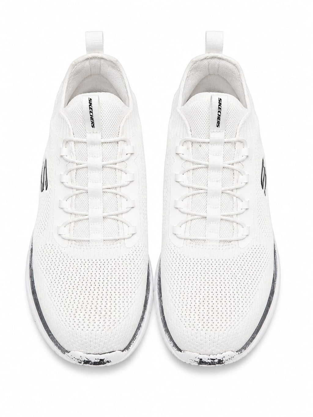 Skechers Men's White Casual Shoes | Lightweight Comfortable Everyday Sneakers