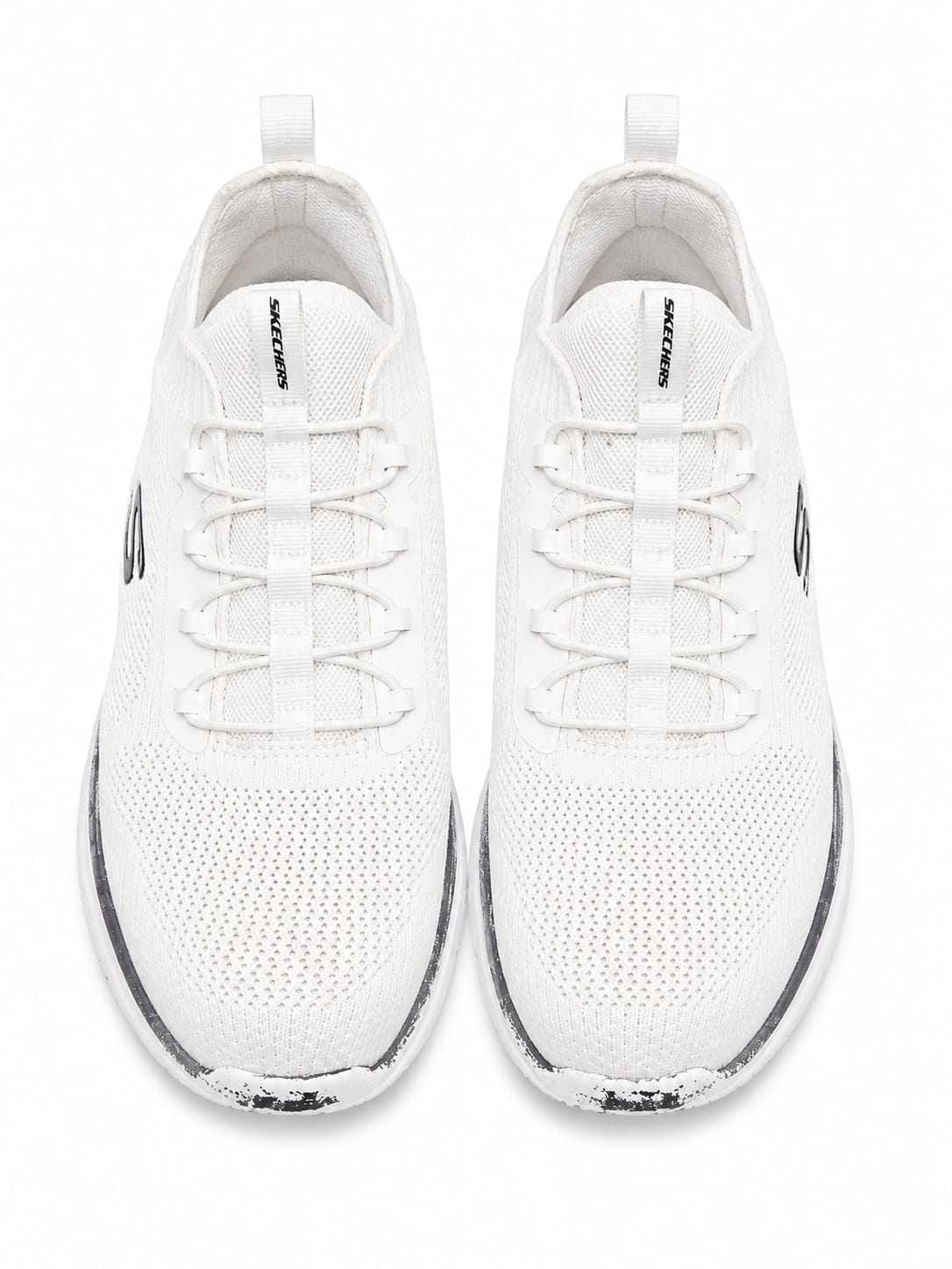 Skechers Men's White Casual Shoes | Lightweight Comfortable Everyday Sneakers